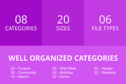 166 Lifestyle Line Icons, a Graphic by IconBunny (Thumbnail 3 of 6)
