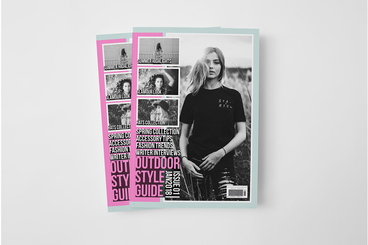 Outdoor Style Guide - Cover Template, a Magazine Template by h.utomo