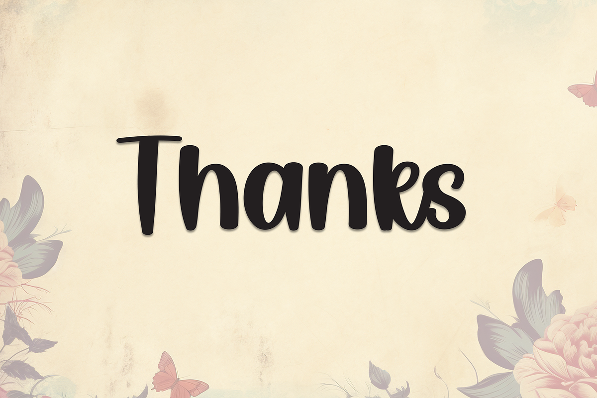 Simple Vintage | Script Font, a Handwritten Font by Scratchones (Photo 9 of 9)