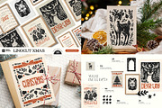 Linocut Poster Bundle | 11 in 01, an Object Graphic by KetteCreate (Thumbnail 6 of 12)