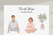 Family Yoga 2 Illustration Set, a Sport Illustration by Irena Art (Thumbnail 13 of 14)
