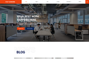 AT Cowork Onepage WordPress Theme