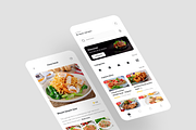 Aero - Food Deliver App UI Kit, an UI Kit Template by iDoodle Studio (Thumbnail 4 of 4)