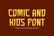 Gomero - Comic Font, a Sans Serif Font by Iqsiart Studio (Thumbnail 2 of 7)