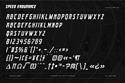 Speed Endurance, a Sans Serif Font by Burntilldead (Thumbnail 6 of 10)