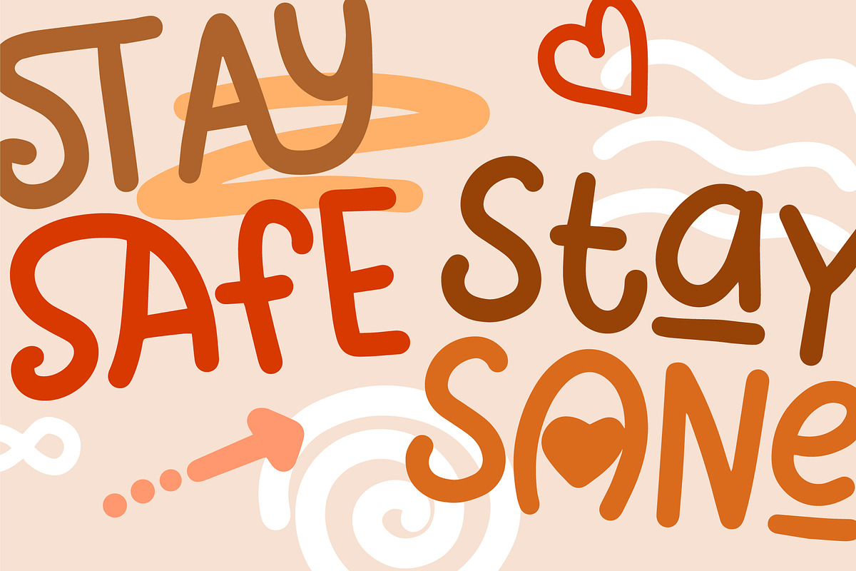 Feel Free Playful Font, a Script Font by Anna Zakharchenko (Photo 4 of 15)