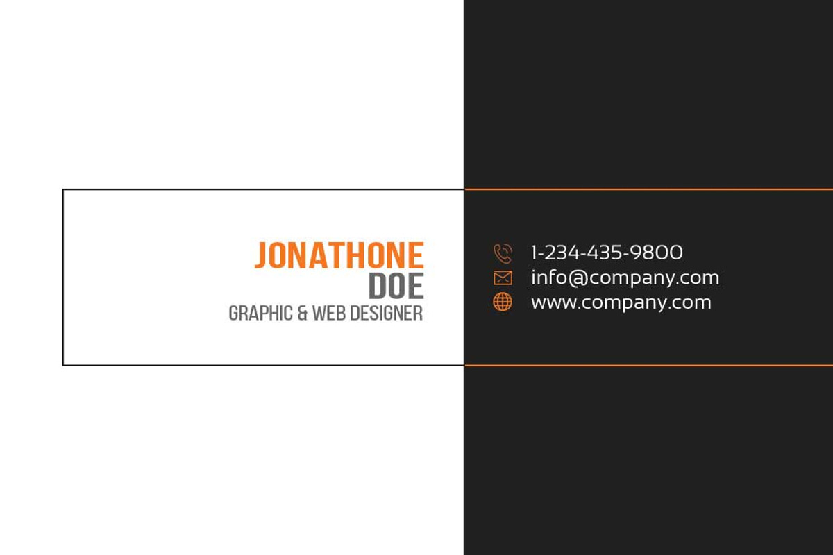 Clean Business Card, a Business Card Template by DesignGhar (Photo 7 of 7)