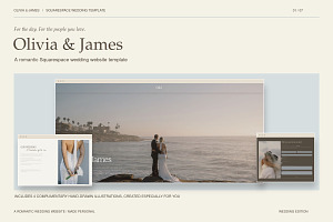 Squarespace Website for Weddings