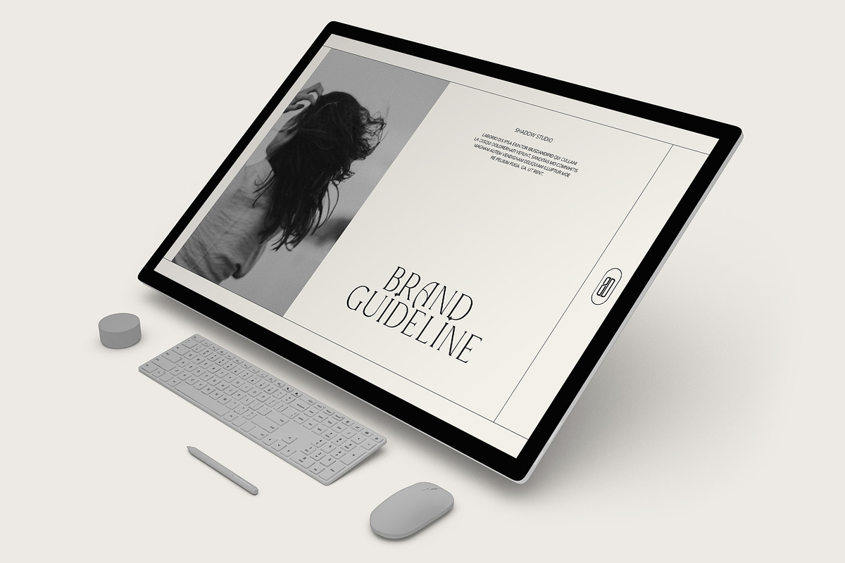 Brand Guideline Presentation, a Presentation Template by evgenystudio (Photo 2 of 11)
