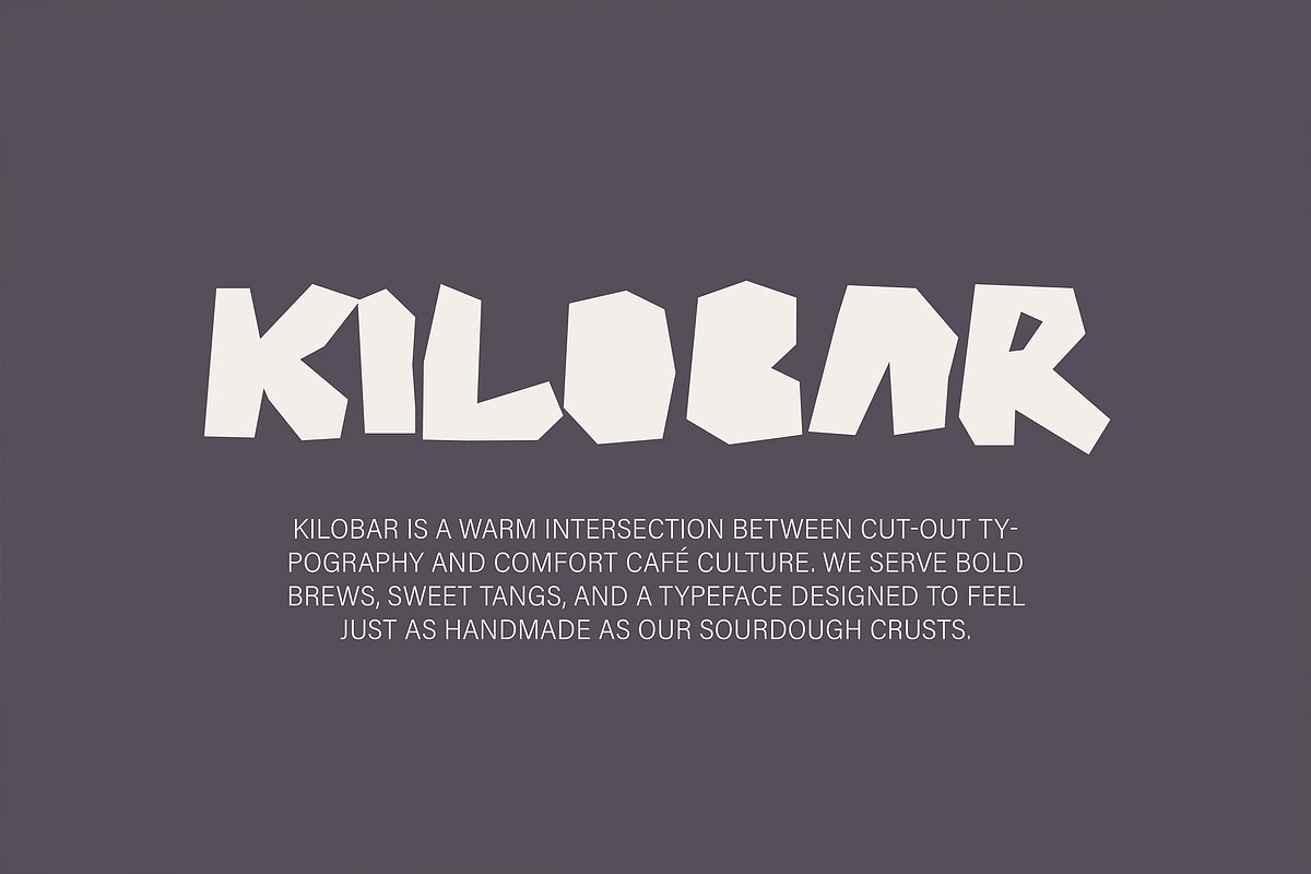 Kilobar - Papercut Font, a Sans Serif Font by Versetype (Photo 8 of 21)
