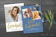 Golden Graduate Announce G102, an Invitation Template by Studio Forty Design (Thumbnail 2 of 5)