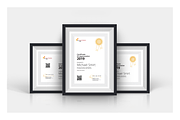 Clean Certificates, a Stationery Template by silukEight (Thumbnail 1 of 7)