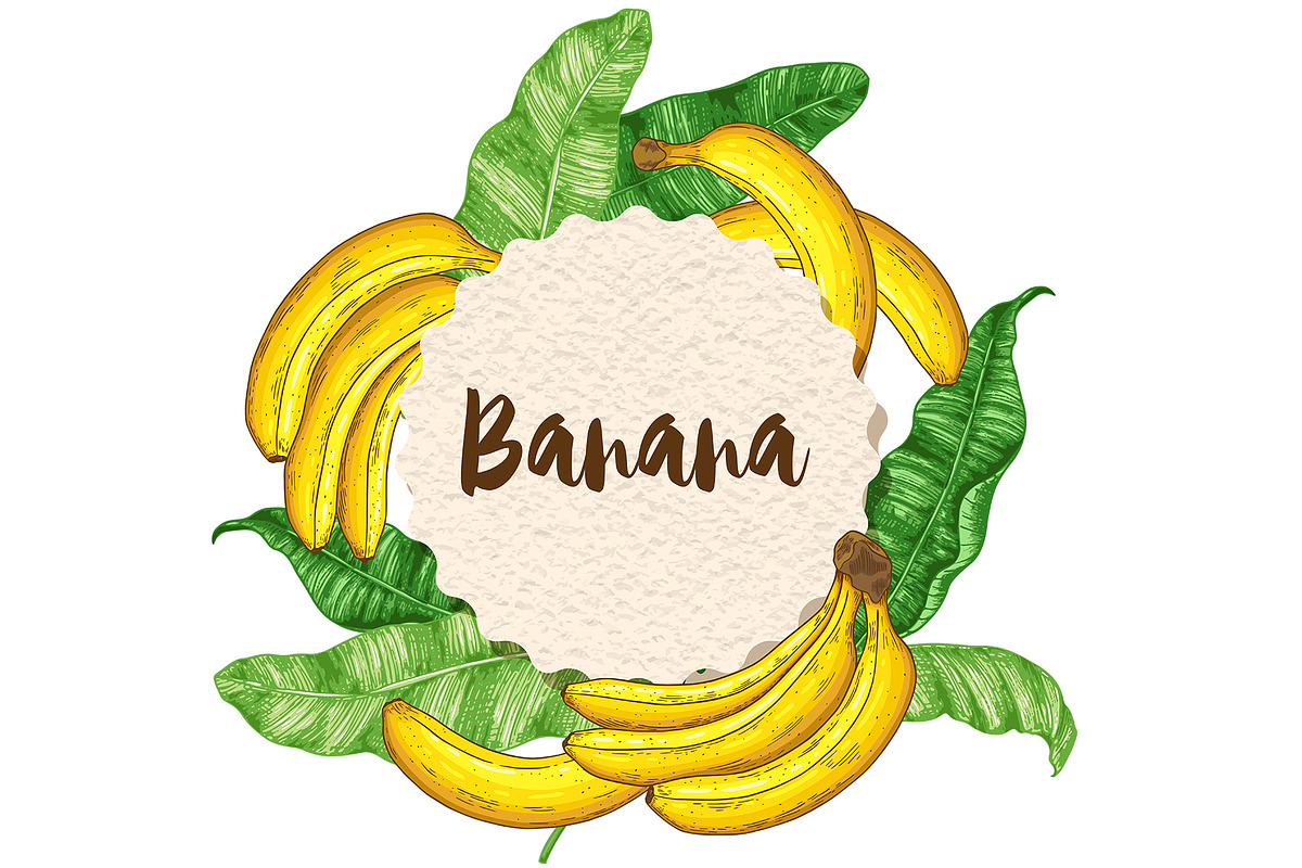 Banana Design Kit, a Decorative Illustration by Artspace (Photo 3 of 5)