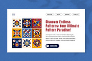 Geometric & Abstract Tile Pattern, a Pattern Graphic by ArinStudio (Thumbnail 5 of 8)