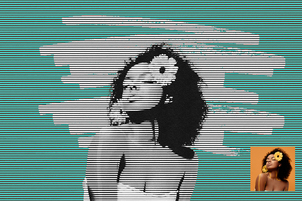 SALE - Halftone Photoshop Action, an Action Add-On by DuoFankaar (Photo 7 of 10)