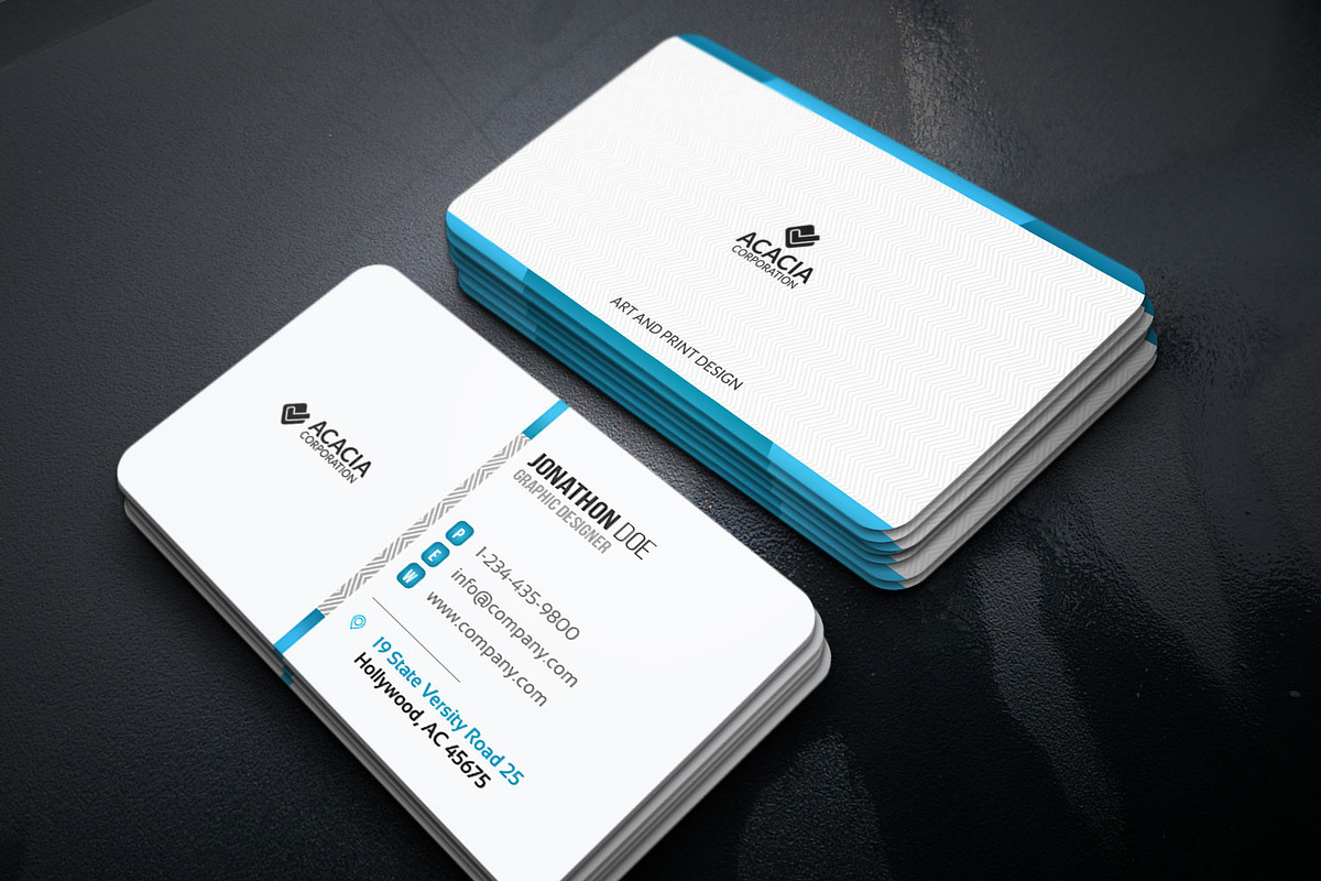 Taito Business Card, a Business Card Template by DesignGhar (Photo 2 of 4)