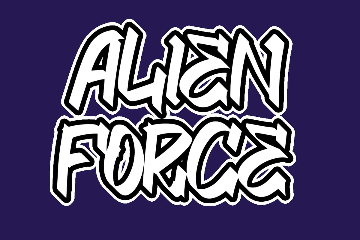 QUICKER Bold Brush Font, a Handwritten Font by NTC Graphic (Photo 5 of 8)