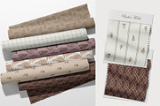 Umber Fields - Seamless Patterns, a Pattern Graphic by InaCorart (Thumbnail 10 of 13)