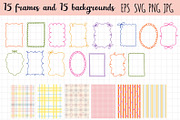 Whimsical Frames collection, a Decorative Illustration by NataKa (Thumbnail 3 of 6)