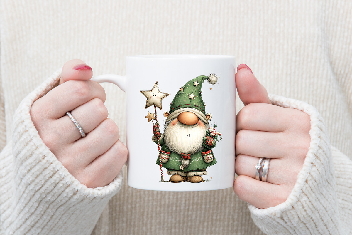 Whimsical Santa Claus Clipart, an Illustration by designcity5 (Photo 4 of 5)