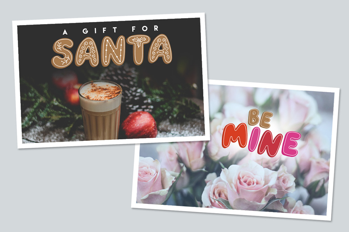 Gingerbread Letters, an Illustration by Quirky Queen Media (Photo 6 of 8)
