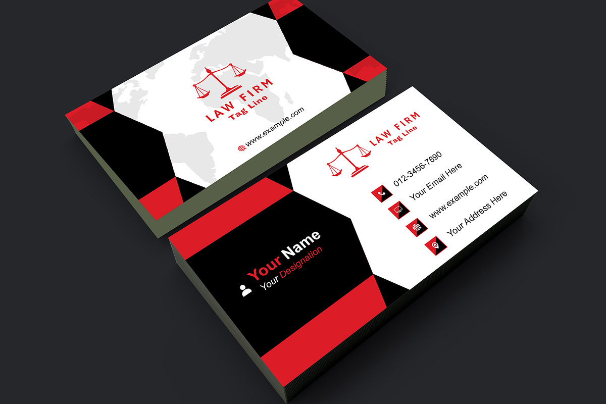 Modern Legal Advisor Card preview 5