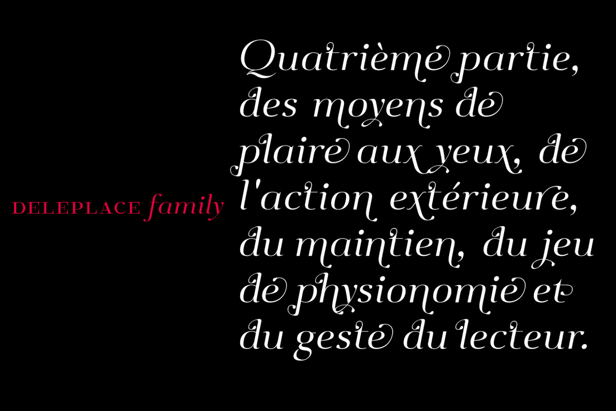 Deleplace, a Serif Font by Typogama (Photo 9 of 10)