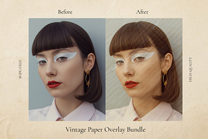 Vintage Paper Overlay Bundle