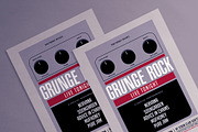 Grunge Rock Live Tonight Flyer, a Flyer Template by AdamHasan (Thumbnail 3 of 3)