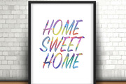 36 Colourful Watercolour Backgrounds, a Texture Graphic by Love Pretty Mockups (Thumbnail 4 of 5)