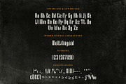 Black Cameo - With Bonus Ornaments, a Blackletter Font by creativemedialab (Thumbnail 7 of 8)