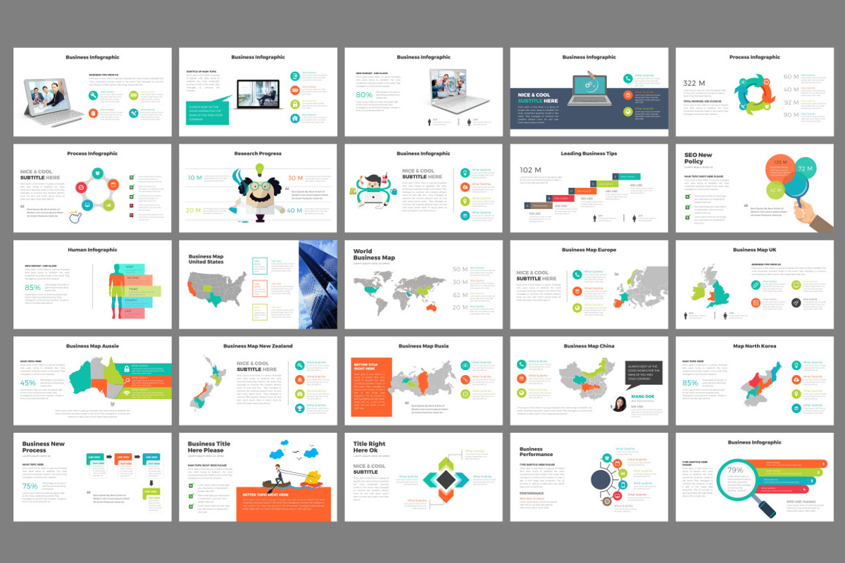 Montage - Multipurpose Presentation, a Presentation Template by GreenDesign (Photo 3 of 4)