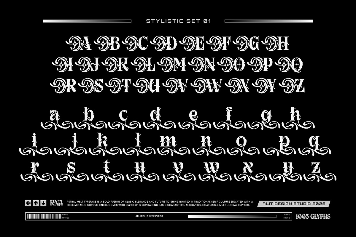 Astral Melt Typeface, a Serif Font by alit design (Photo 6 of 20)
