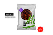 White Plastic Bag Mockup, a Packaging Mockup by Reformer Mockup (Thumbnail 1 of 6)
