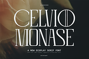 Celvio Monase | New Display Serif, a Serif Font by Denustudios (Thumbnail 1 of 12)