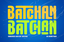 Batchan - Display Font