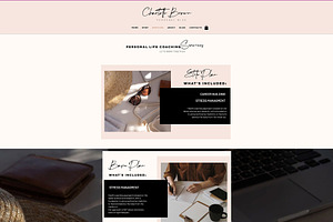 Wix Blog Theme Website Template