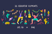 Festa Junina - Designs for postcards, a Decorative Illustration by Popova (Thumbnail 3 of 5)