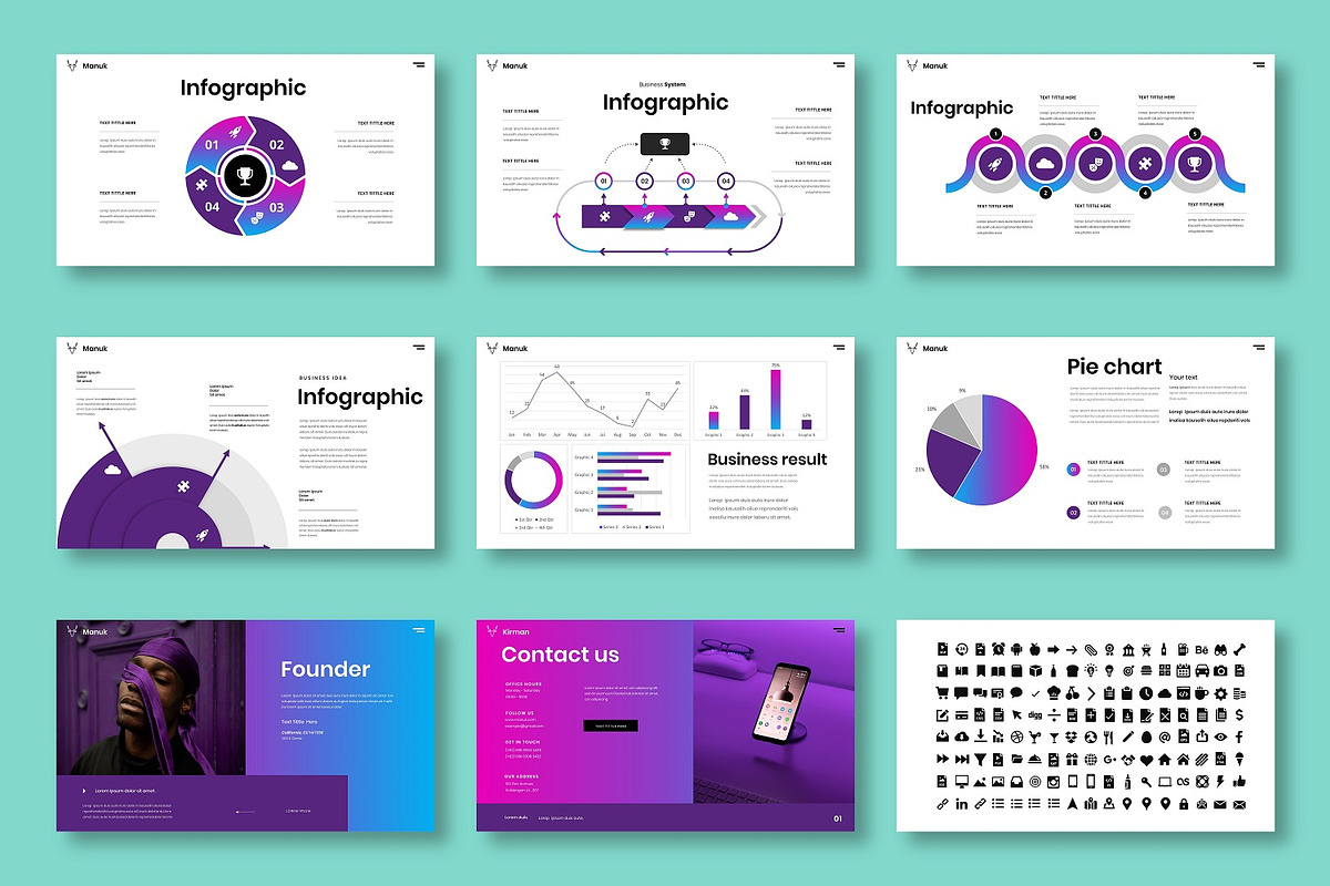 Manuk – Business Keynote Template, a Presentation Template by Dens Creative Studio (Photo 5 of 6)