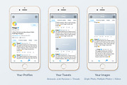 Twitter Social Media Mockups Pack, a Social Media Template by Poego Social (Thumbnail 4 of 7)