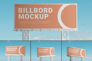 Billboard Mockup, an Advertising Mockup by Se٧enStudio
