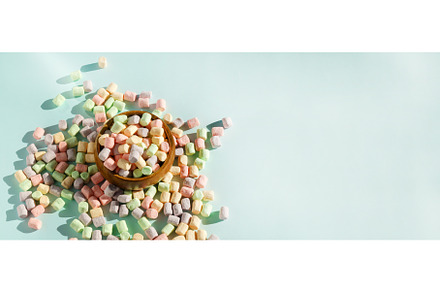 A lot of marshmallows close-up, a Food & Drink Photo by darksoul72