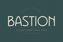 Bastion - Sans Serif Font