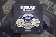 Real estate home sale post template, a Social Media Template by Tanmoy Topu (Thumbnail 2 of 11)