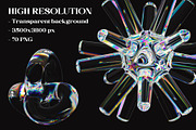 3D Dispersion Glass Shapes Vol2, a Graphic by LarysaZabrotskaya (Thumbnail 10 of 16)