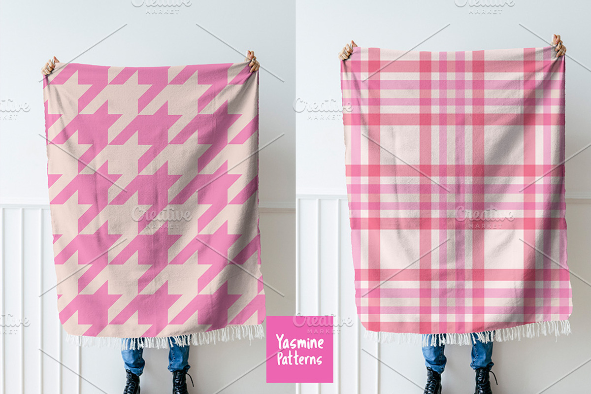 Preppy Coquette Patterns Collection, a Pattern Graphic by Yasmine Patterns (Photo 3 of 6)