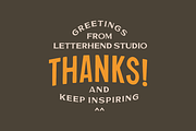Chopader - Vintage Duo, a Sans Serif Font by Letterhend Studio (Thumbnail 9 of 9)