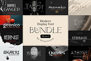 Modern Display Font Bundle, a Sans Serif Font by Struvictory.art (Thumbnail 1 of 31)