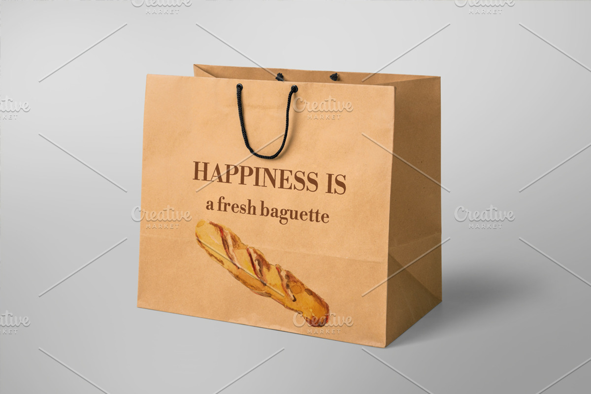 Mediterranean food-3, a Food Illustration by miminoshka (Photo 4 of 12)