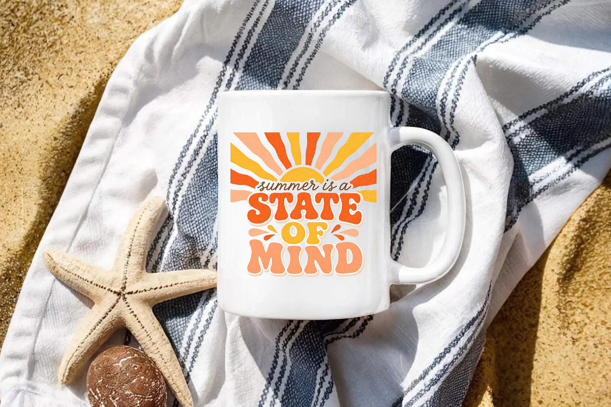 Boho Retro Summer Is A State Of Mind, an Illustration by Dream Creation (Photo 7 of 8)